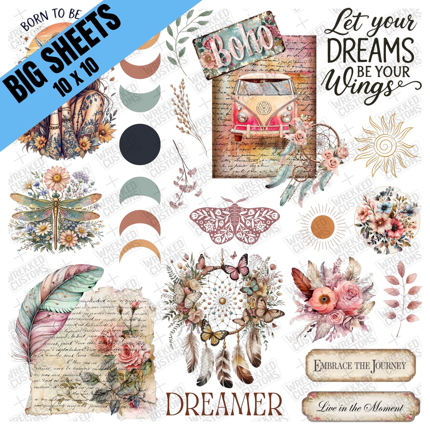 Boho Fun Sheet (BS)