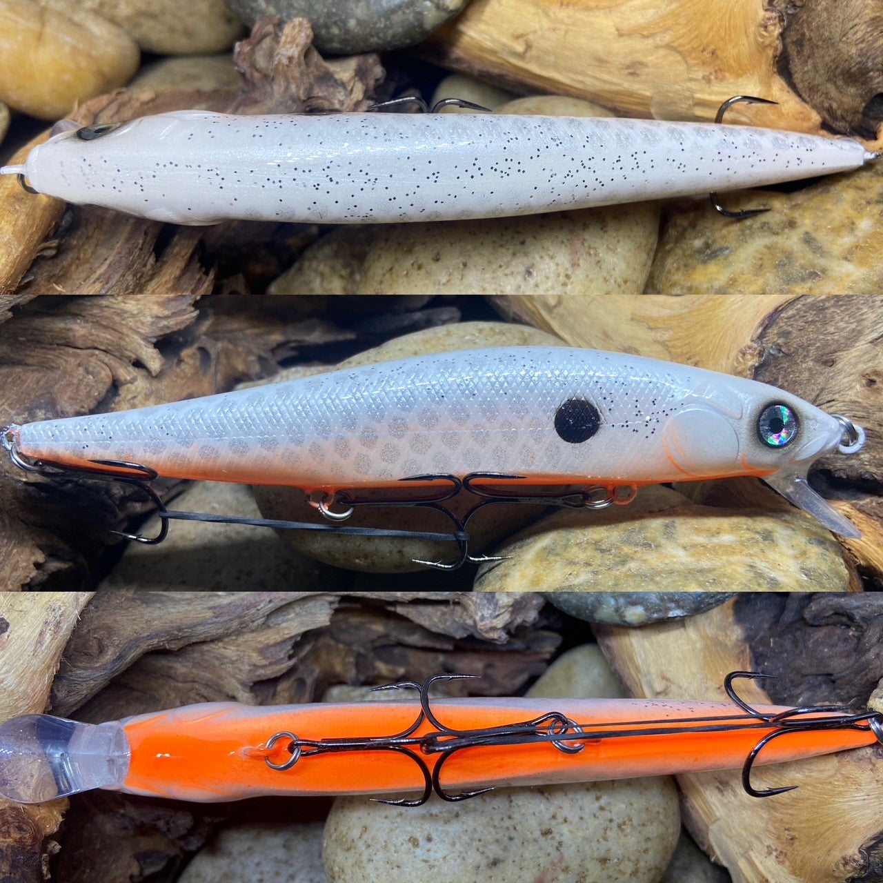 140 MM Hot White Fish Jerkbait