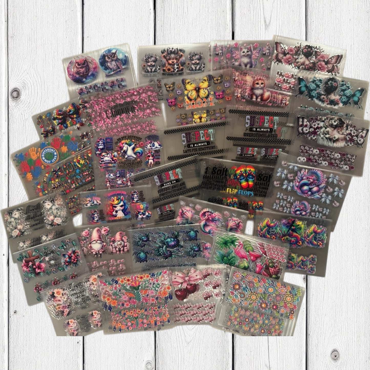 10pk Mini Tumbler Keychain Wrap