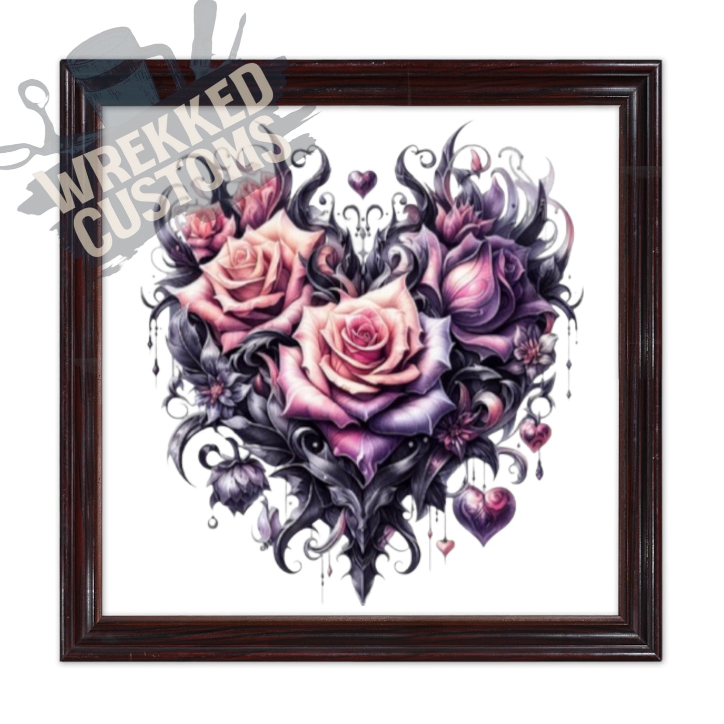 Pink Thorny Heart