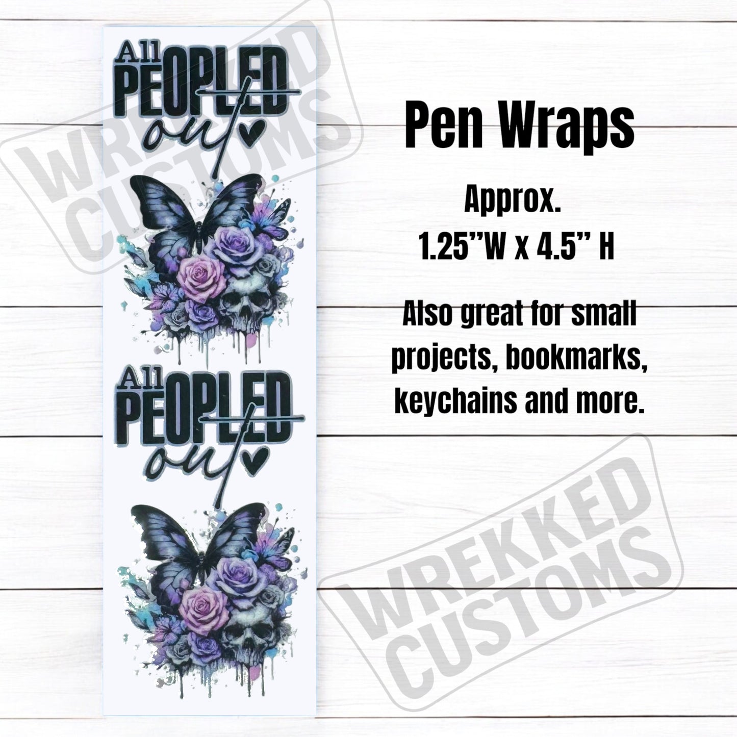 Single Pen Wraps