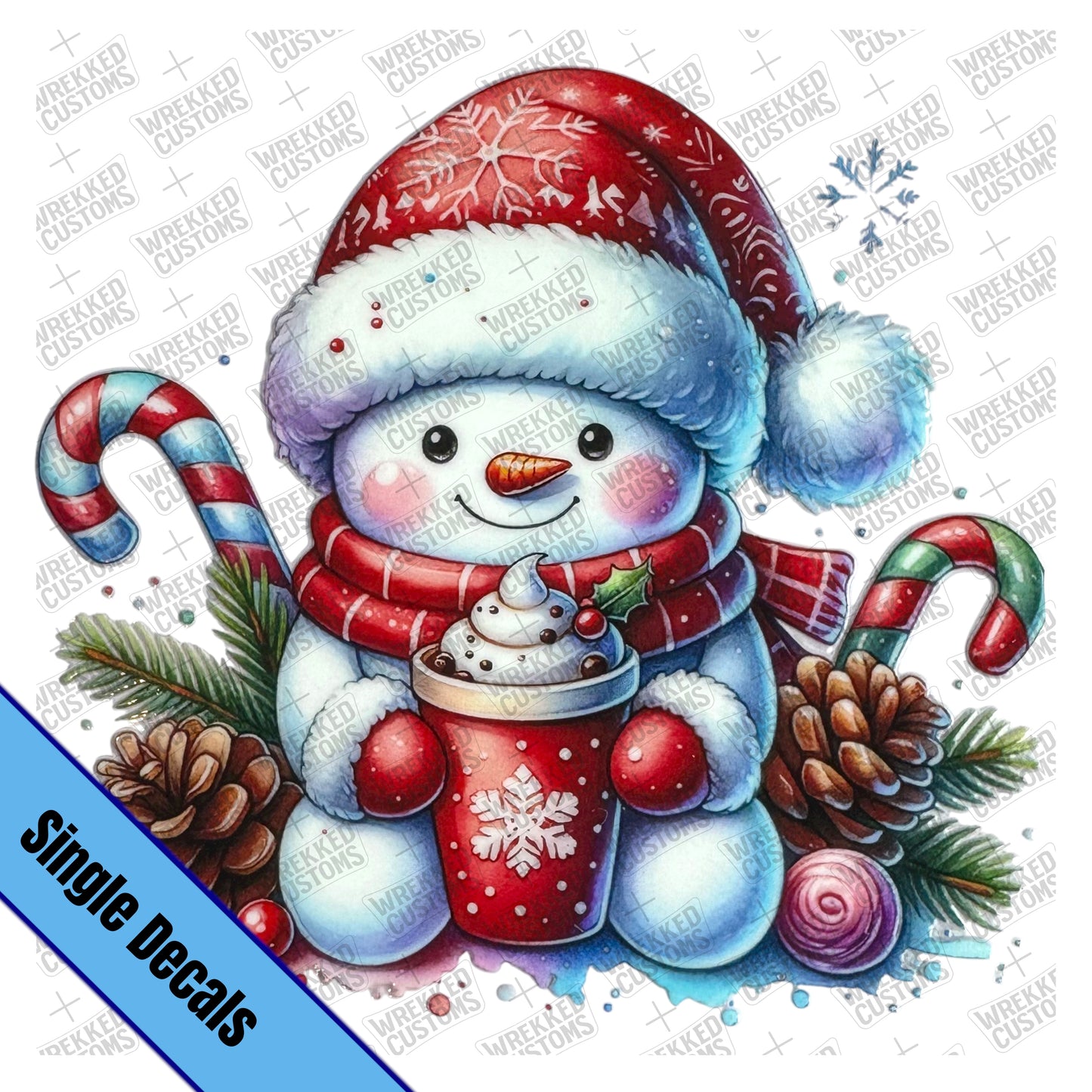 Hot Cocoa/Coffee Snowman