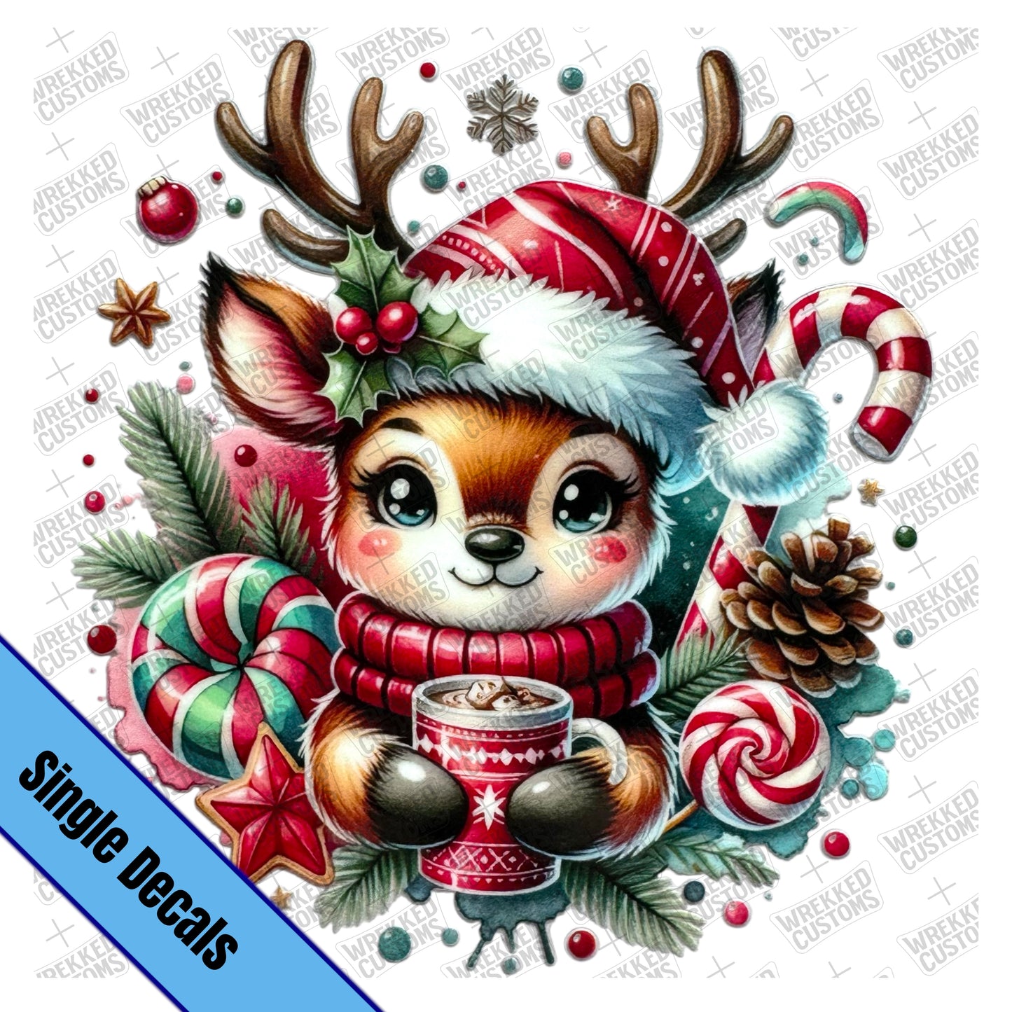 Hot Cocoa/Coffee Deer