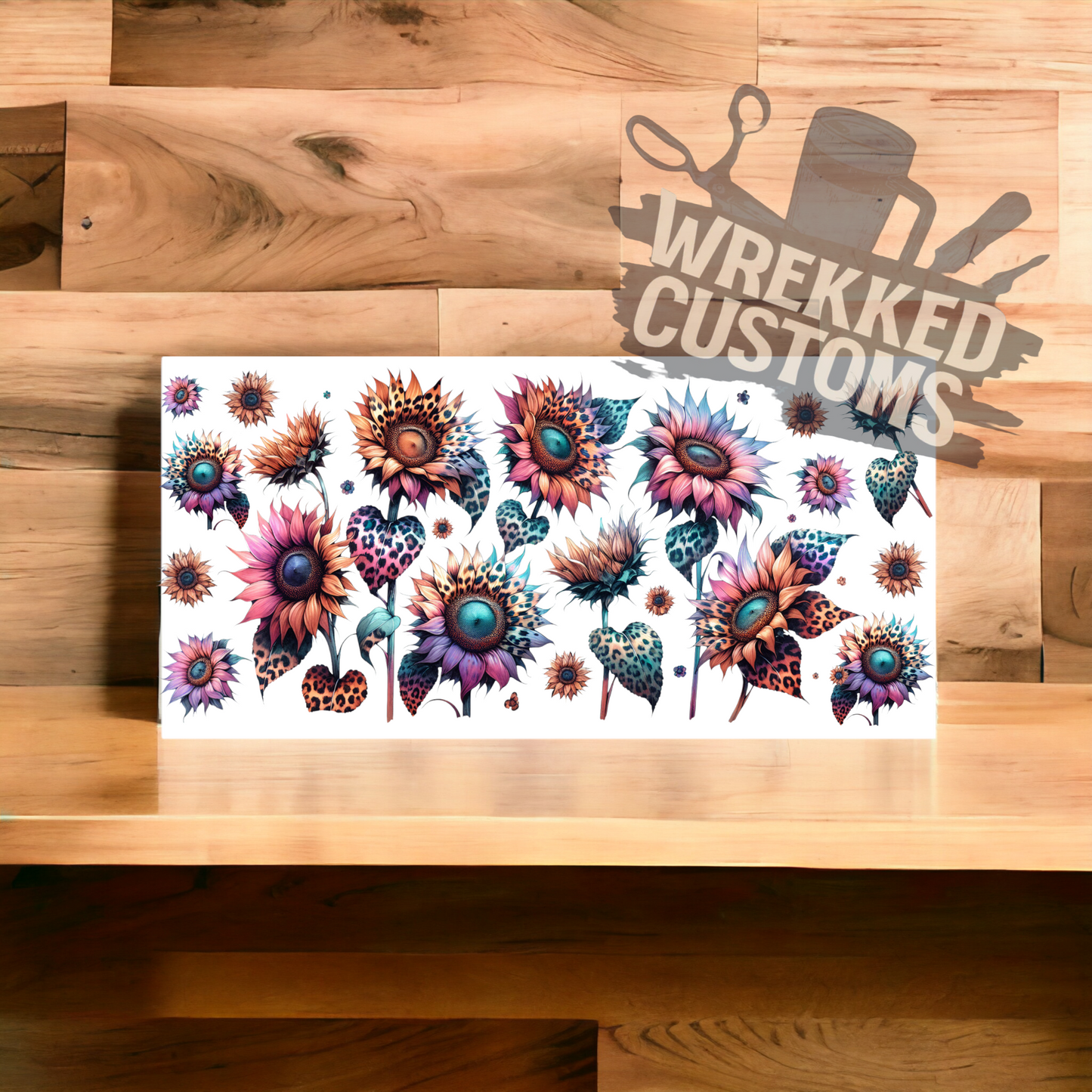 Colorful Leopard Sunflowers