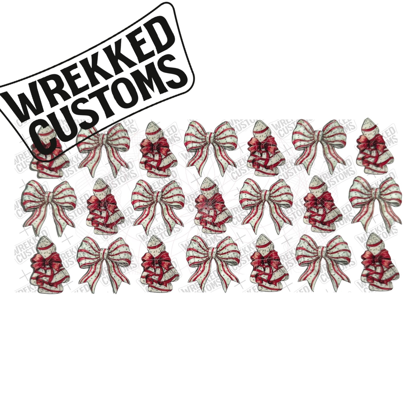 Christmas Cake & Bows