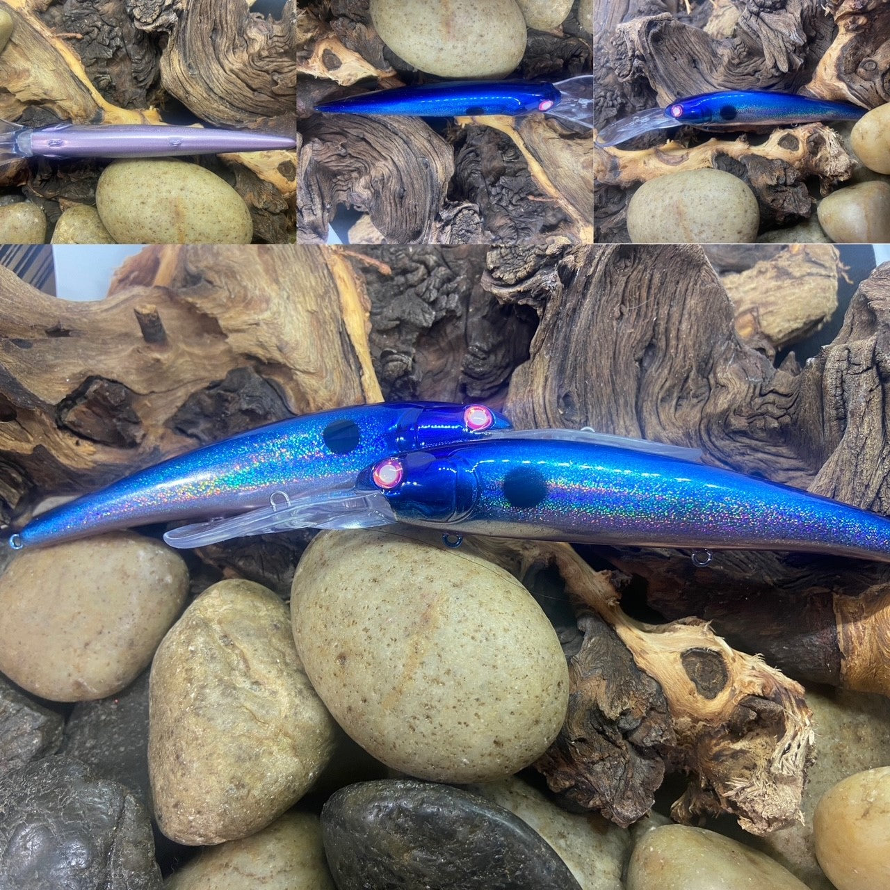 Dead Eye Crank Bait Pink Eye'd Shad