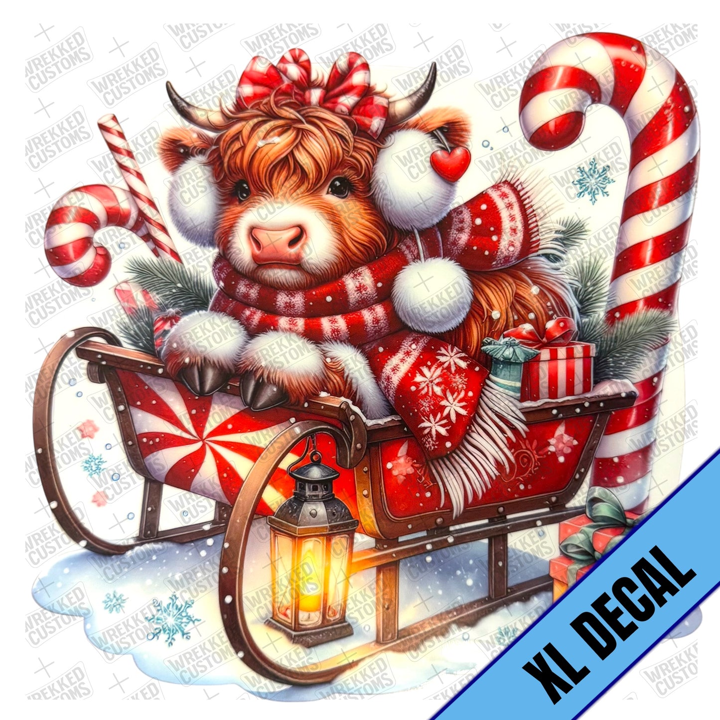 XL Peppermint Sleigh
