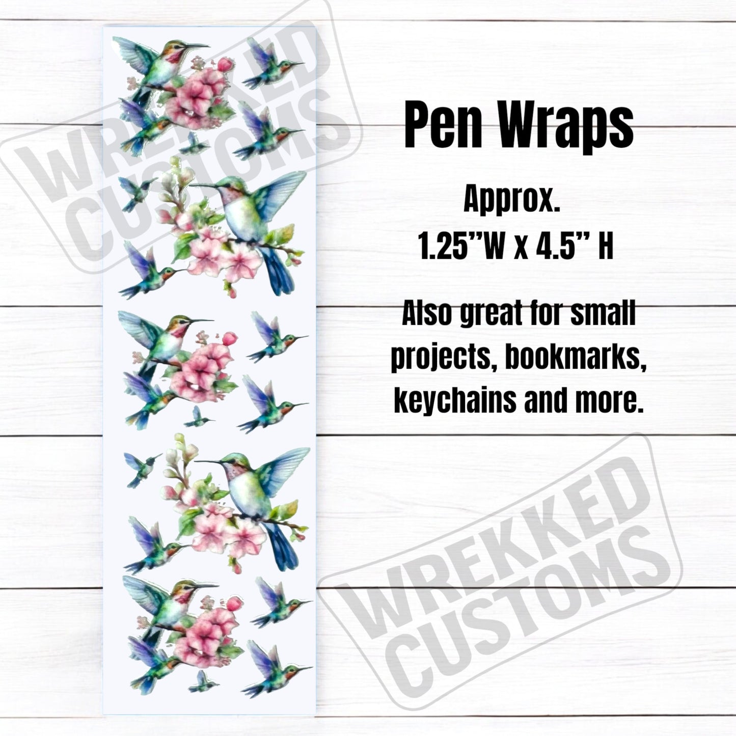 Single Pen Wraps