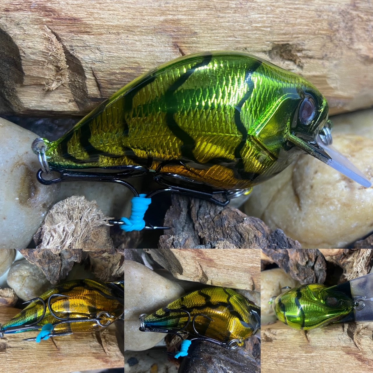 Square Bill S Crank Blue Tail Craw