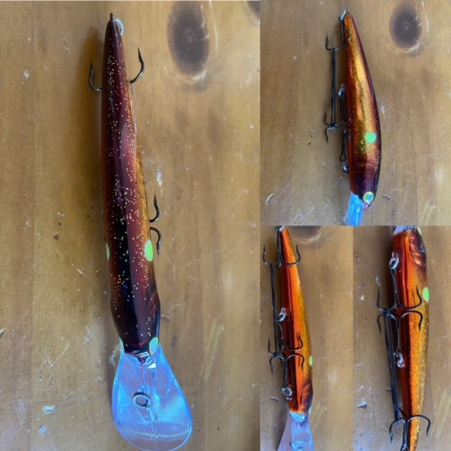 Dead Eye Crank Bait Golden Boy Accident Chrome