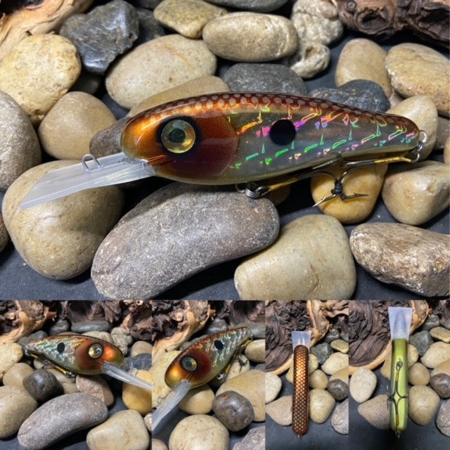 Toothache Golden Brown Foil Shad