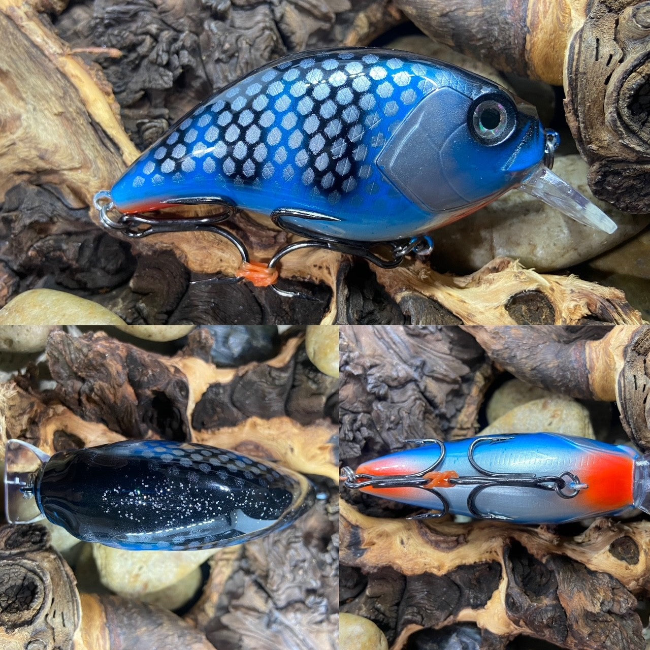 Grenade KO Blue Perch Crank Bait