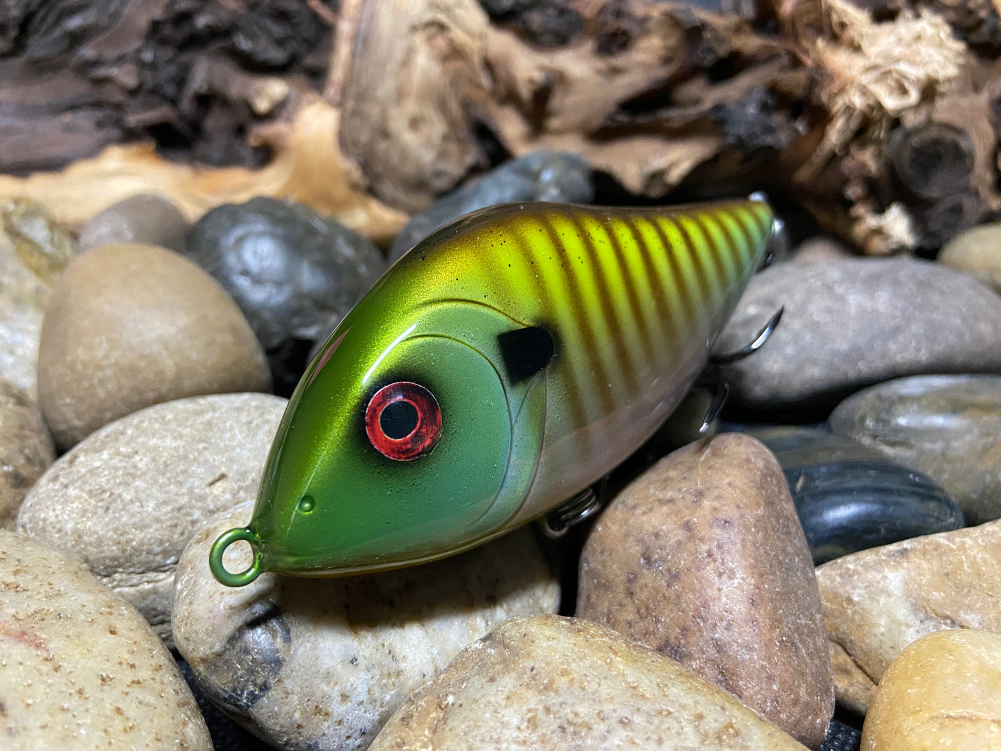 4" Big Fish Glide Bait Speckled Bluegill