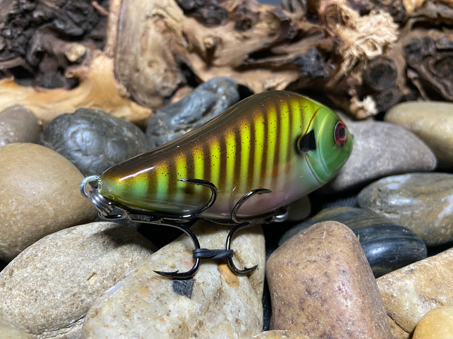 4" Big Fish Glide Bait Speckled Bluegill