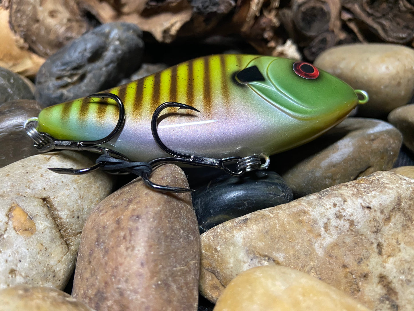 4" Big Fish Glide Bait Speckled Bluegill