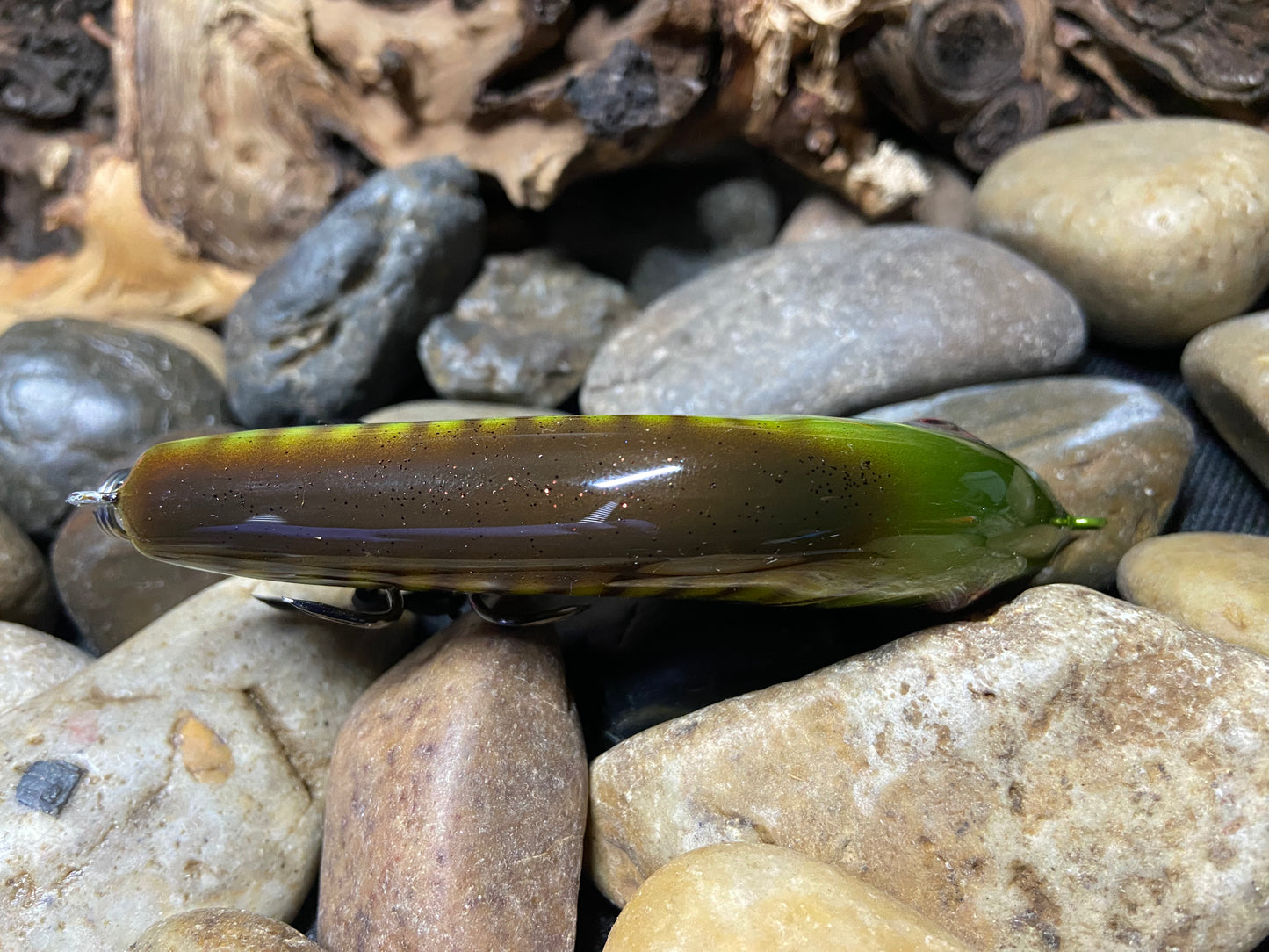 4" Big Fish Glide Bait Speckled Bluegill