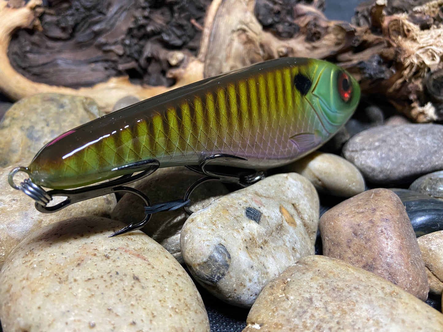 6" Big Fish Glide Bait Speckled Bluegill