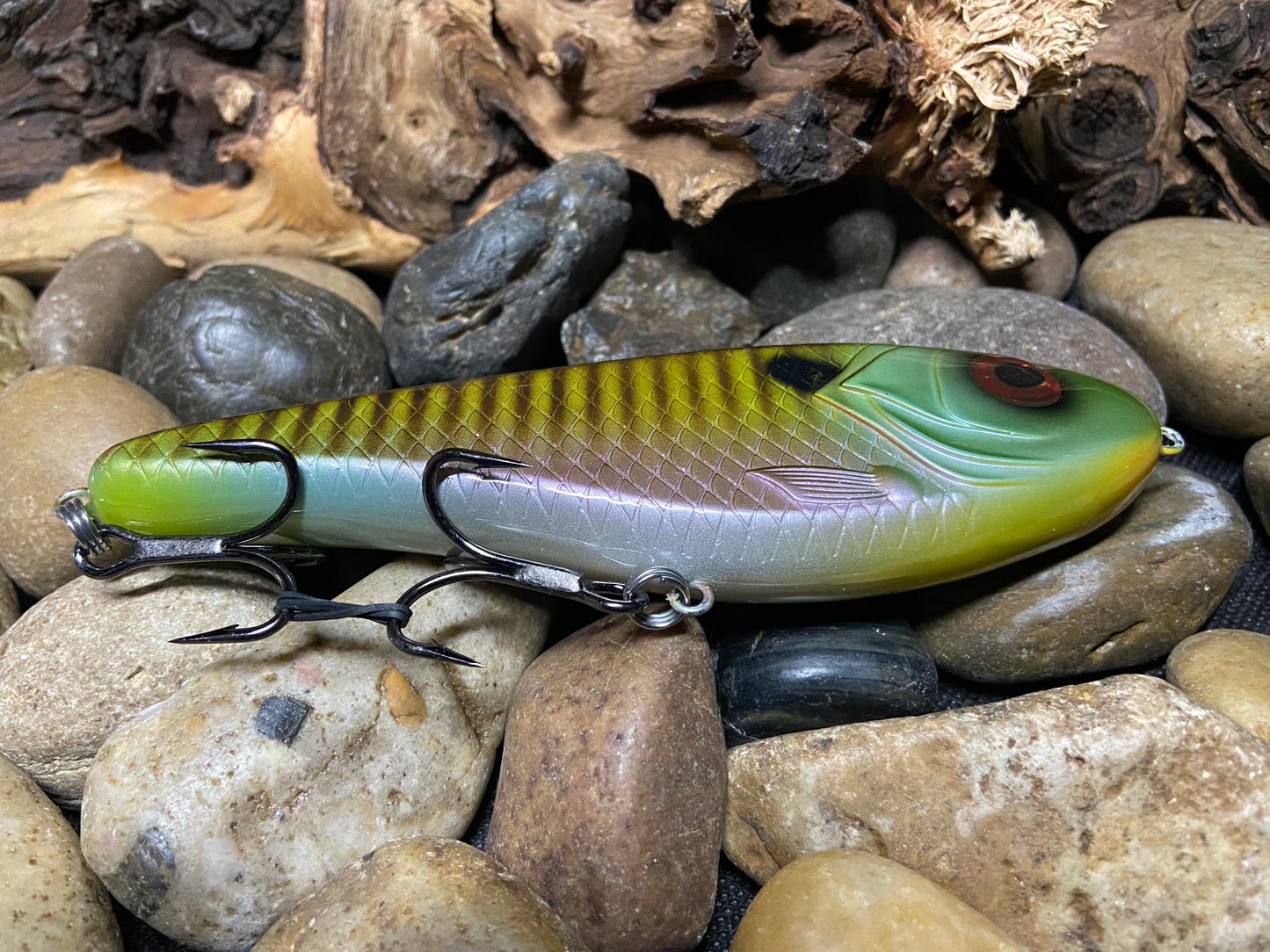 6" Big Fish Glide Bait Speckled Bluegill