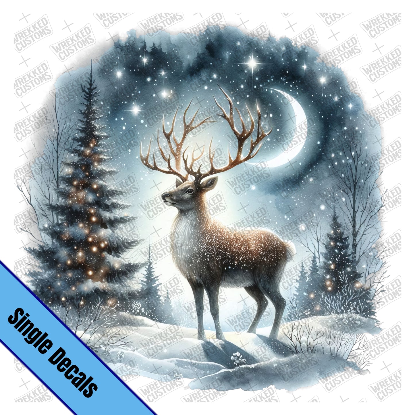 Winter Deer