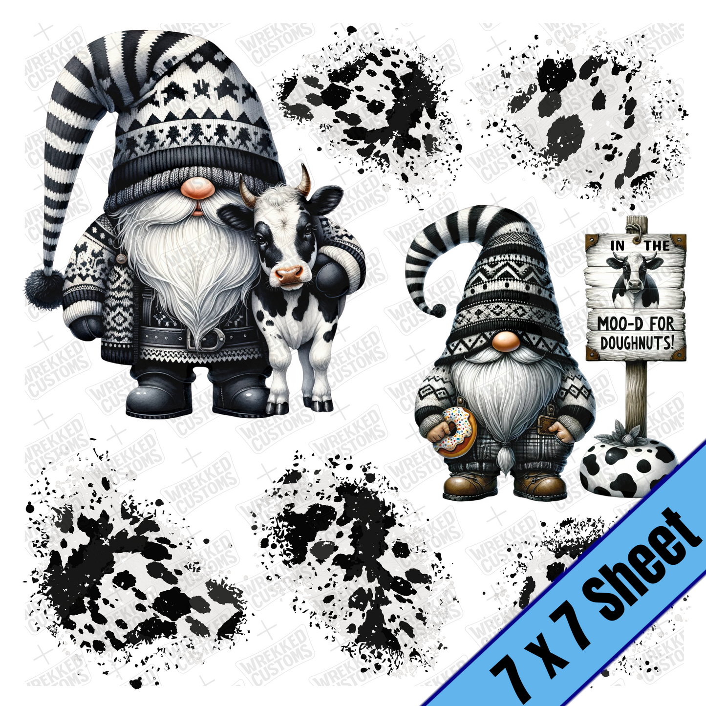 Gnomes & Cows (7x7)