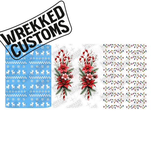 Christmas Pen Wrap Half Sheet
