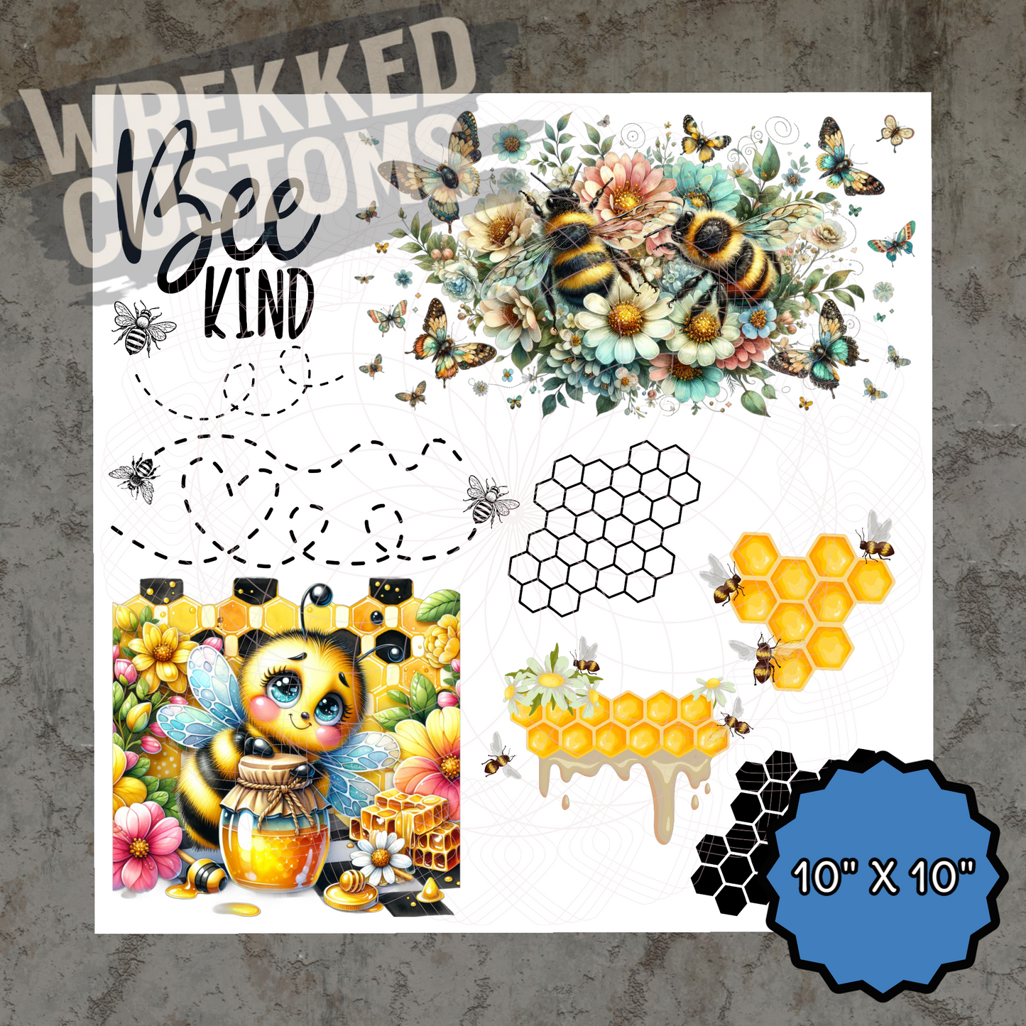 Bees (10x10)