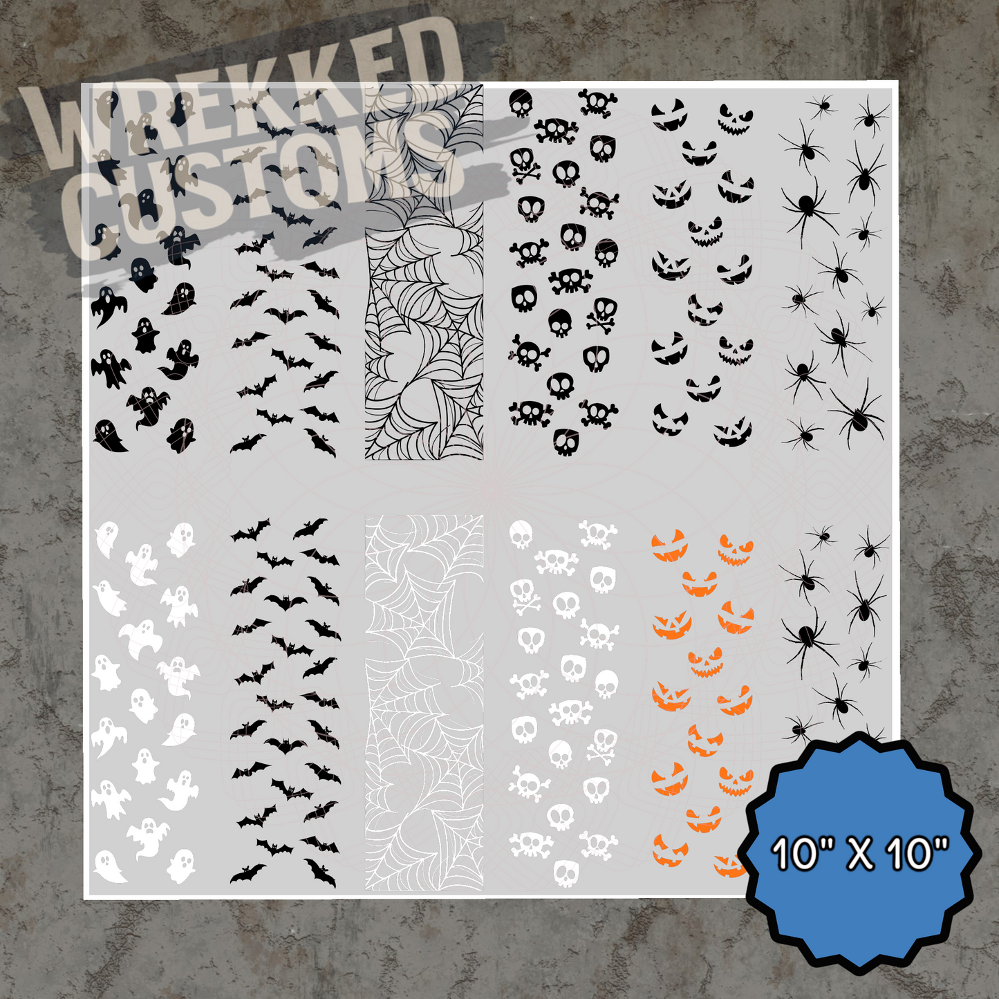 Halloween Pen Wraps (10x10)