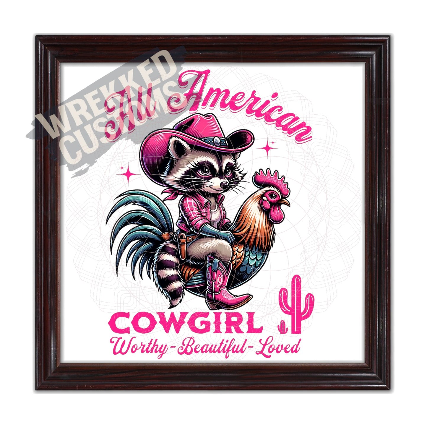 Trash Panda Cowgirl