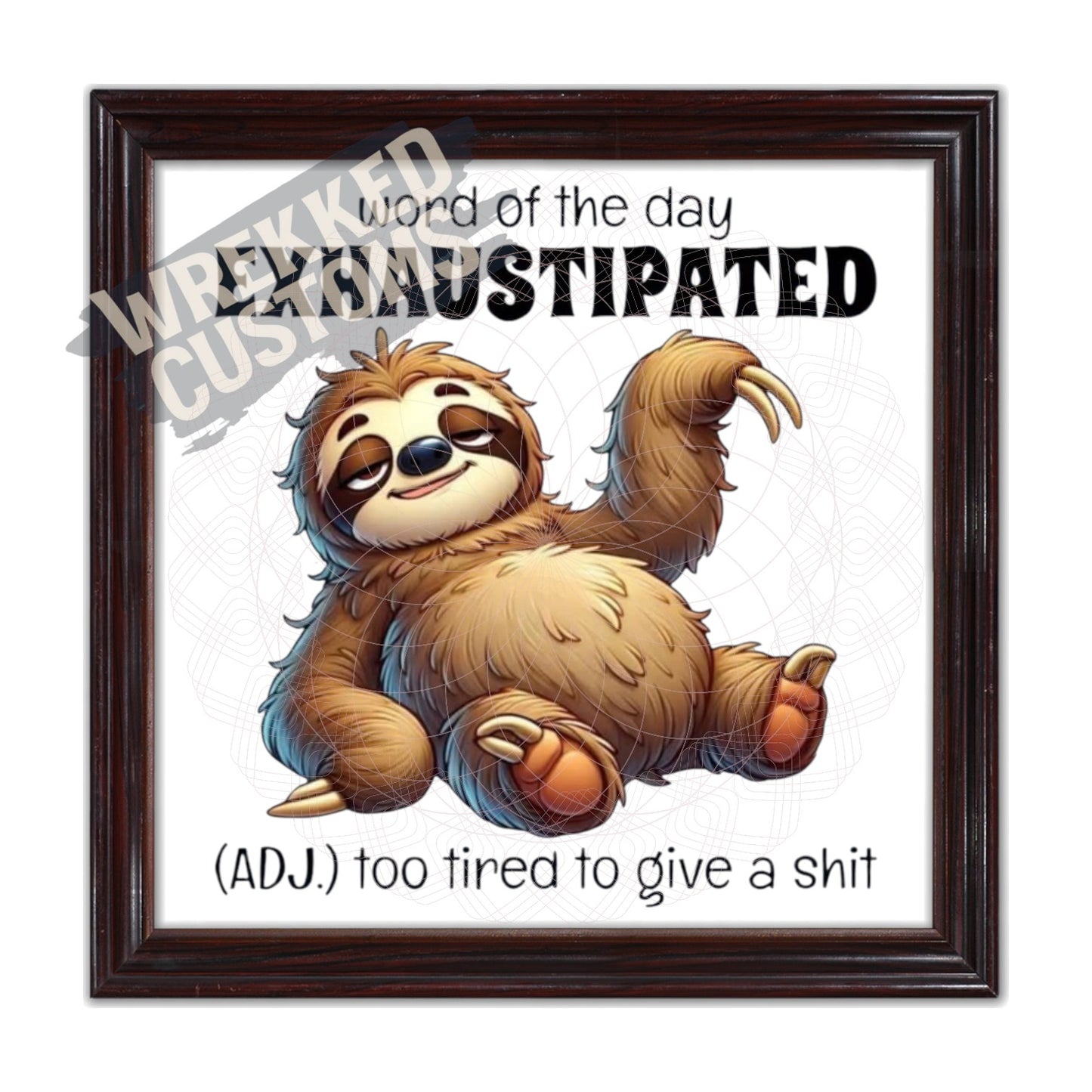Sloth.. Too Tired