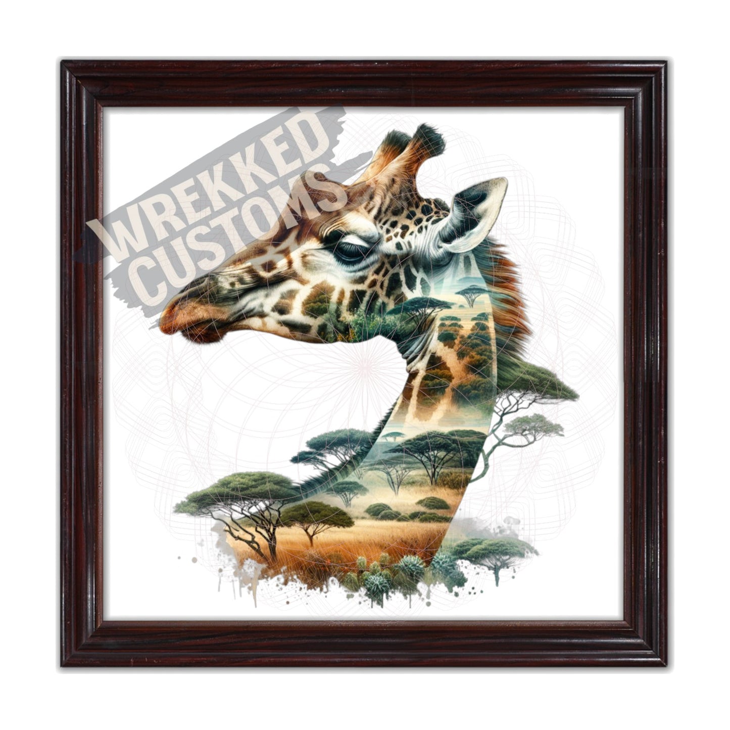 Scenery Giraffe