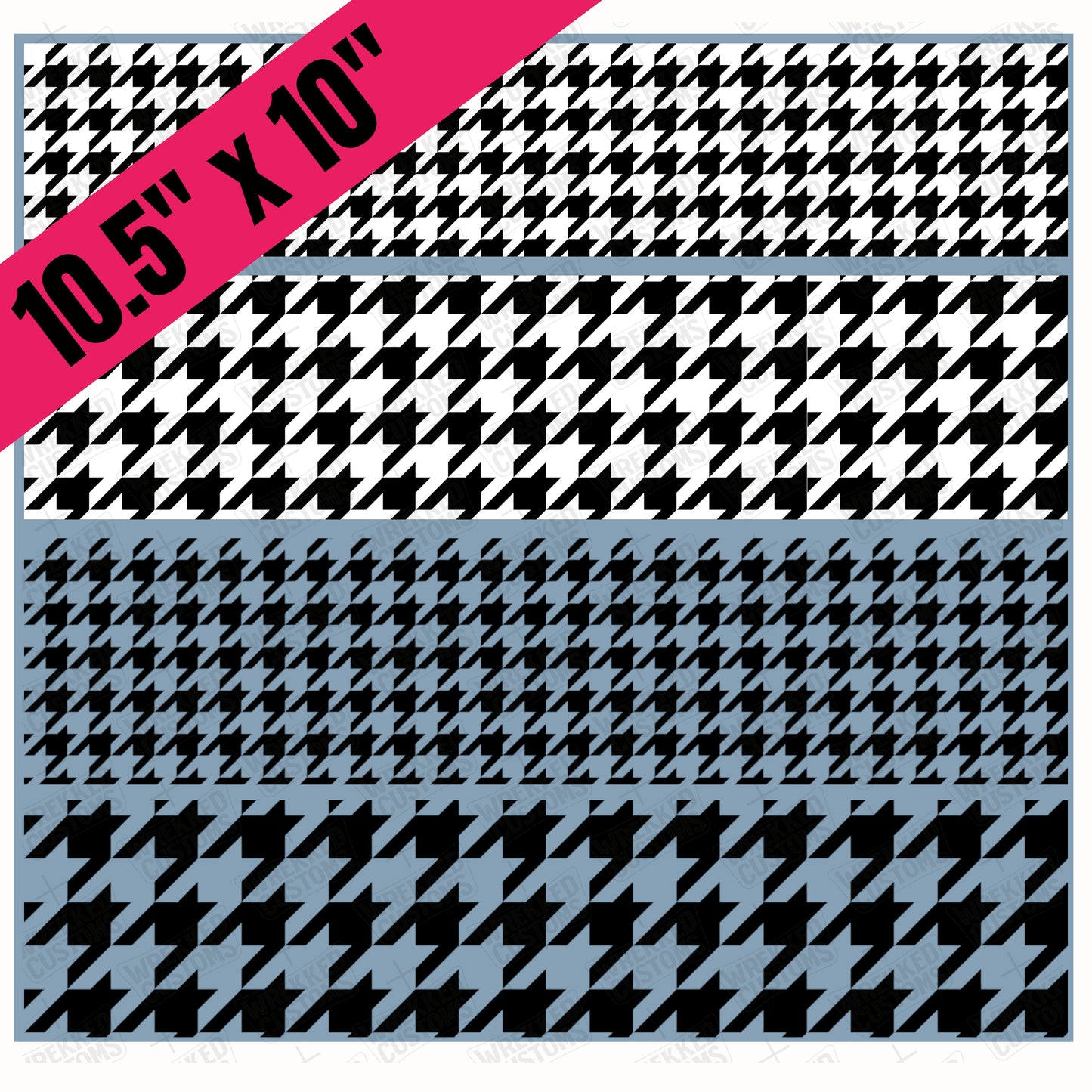 Houndstooth Strips*