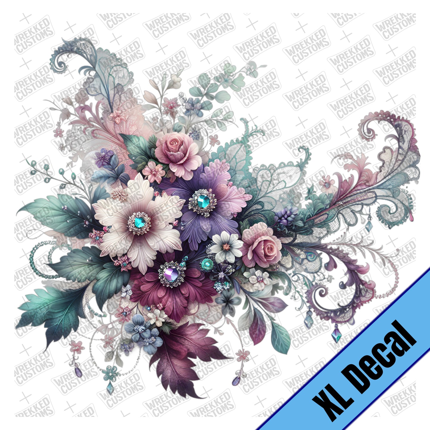 XL Floral & Lace