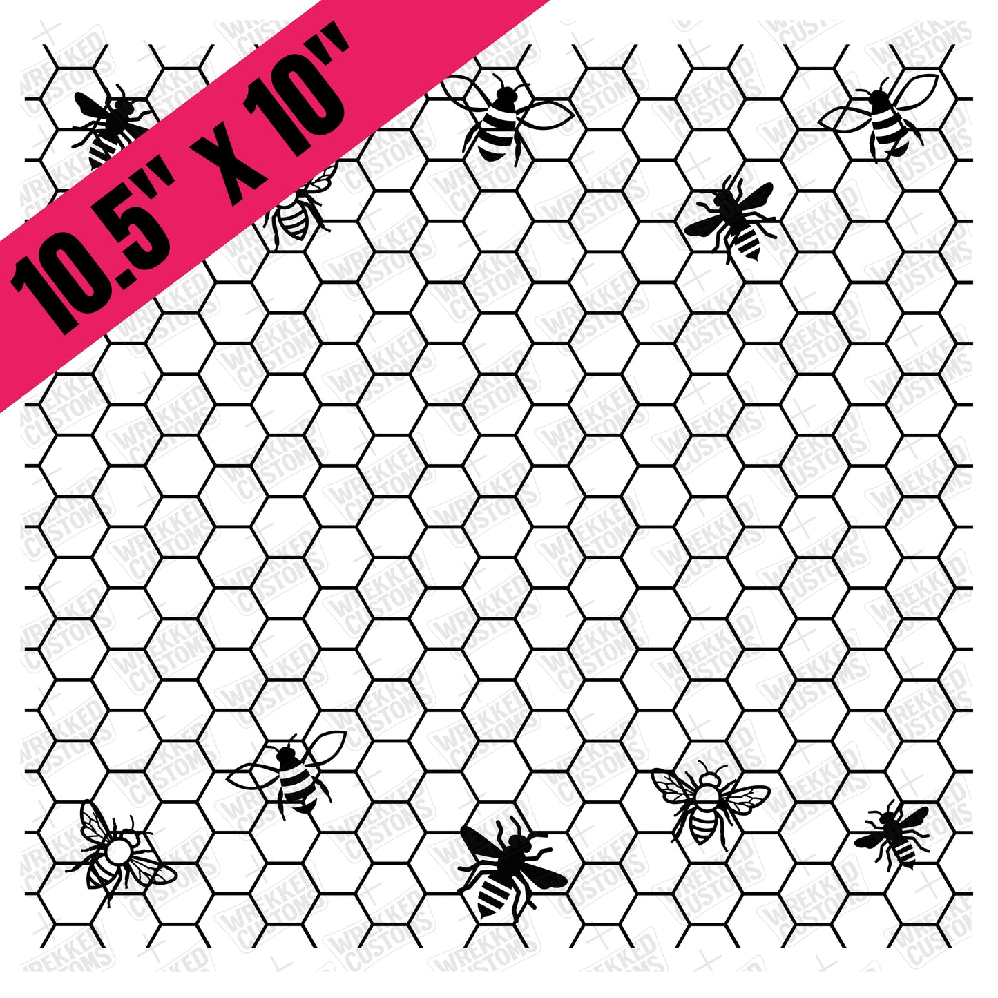 Honeycomb w/Bees Base (BS)