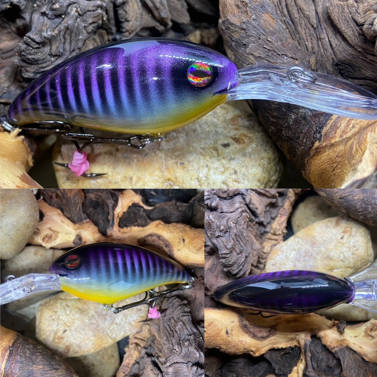 Deep lil Crank Purple Perch