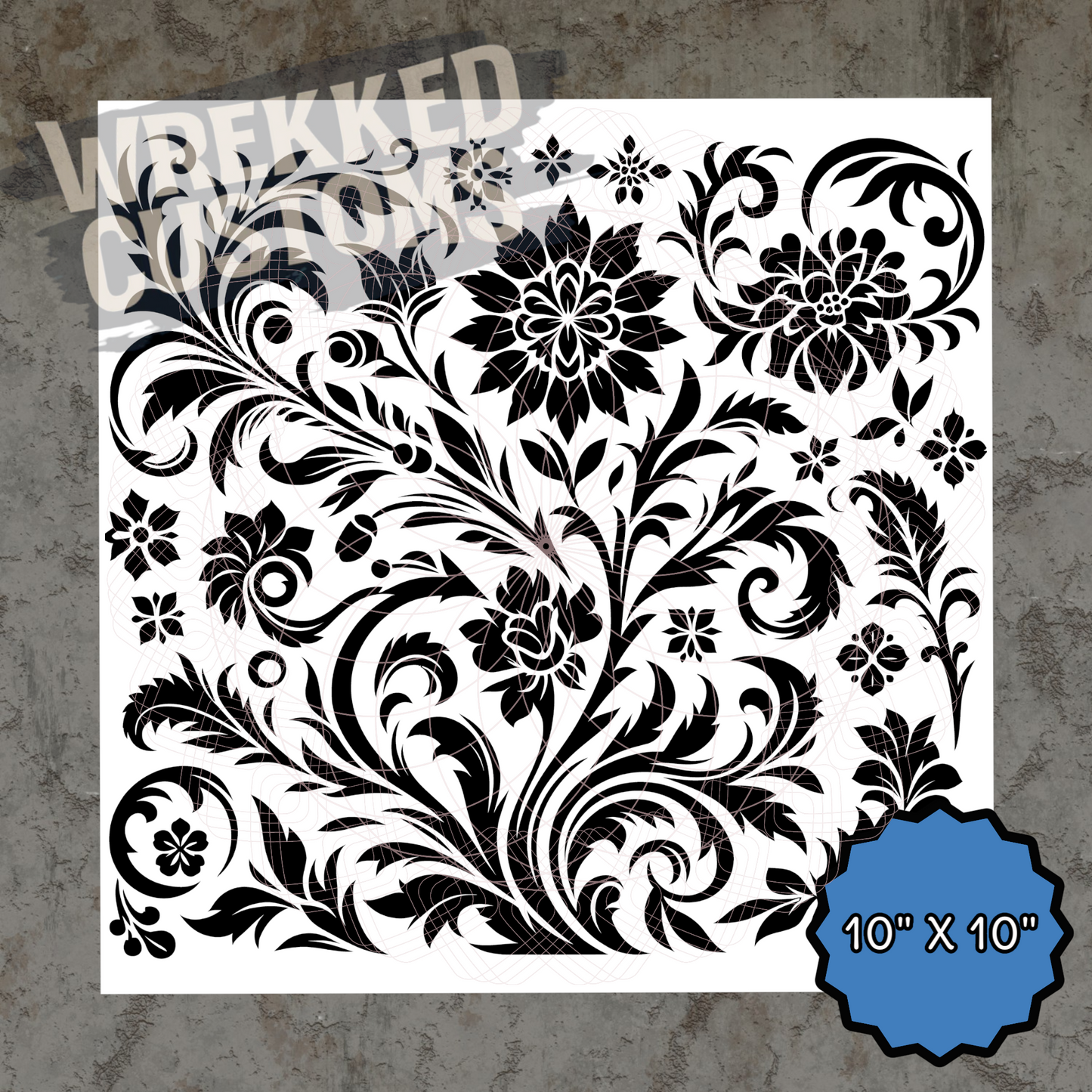 Floral Base #1 (10x10)
