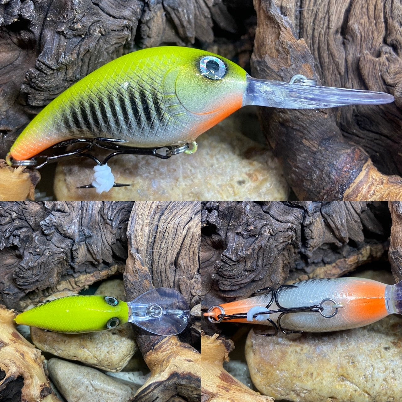 Sexy Shad Crank Bait Yellow Perch Pattern
