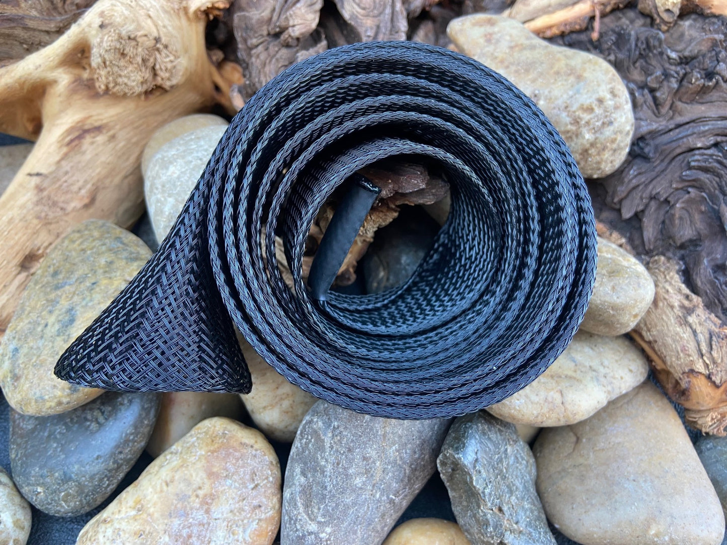 Black Fishing Rod Sleeve