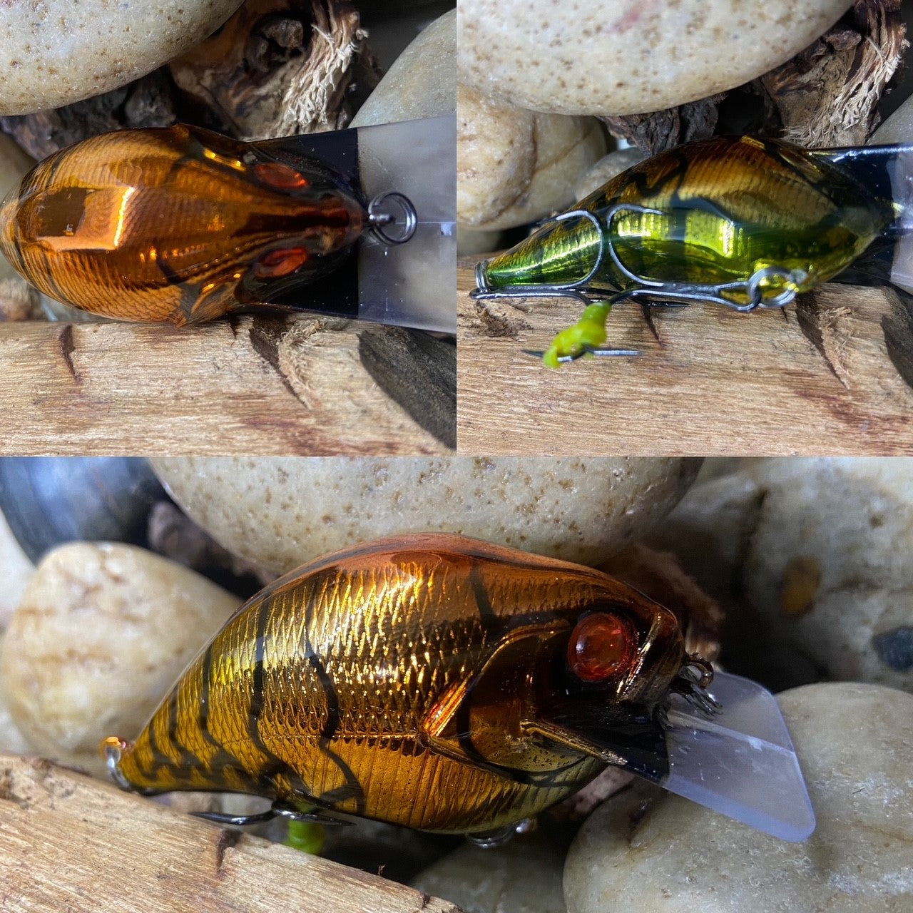 Square Bill Scrank Green Tail Craw 3.0
