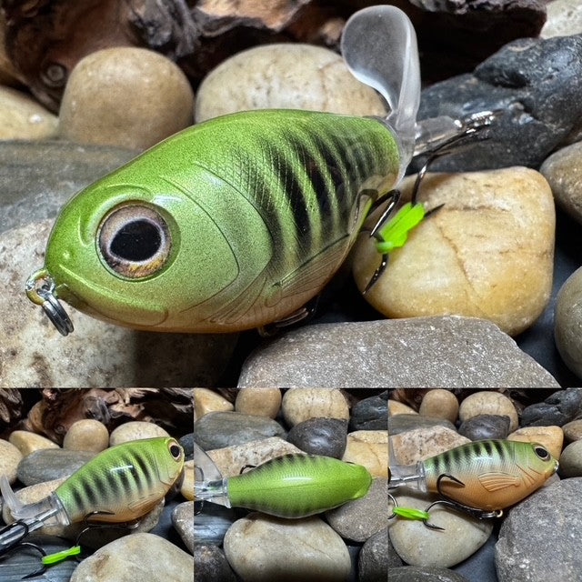 75mm Tiger Plopper Frog