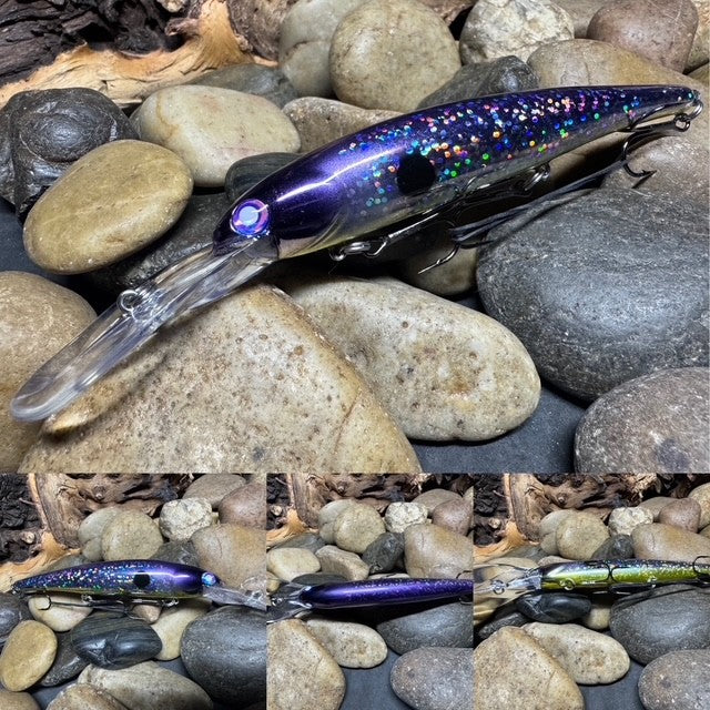 Walleye Deep Bandit Purple Eye'd Shad