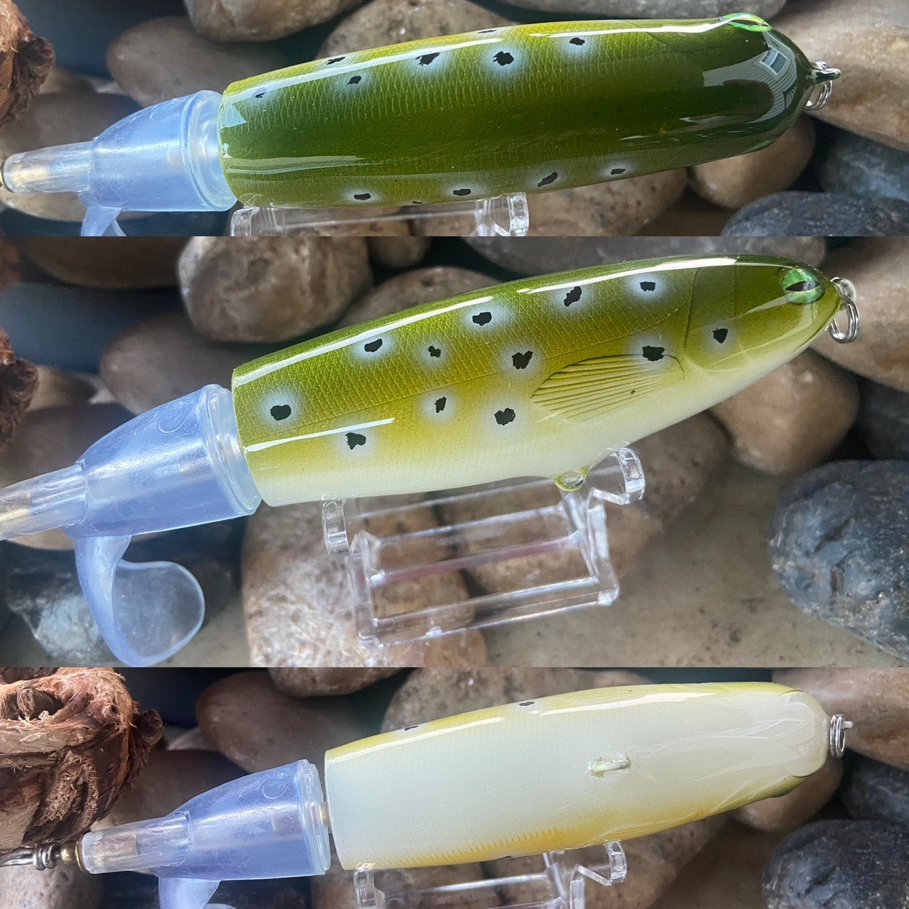 130mm Green Plopper Frog