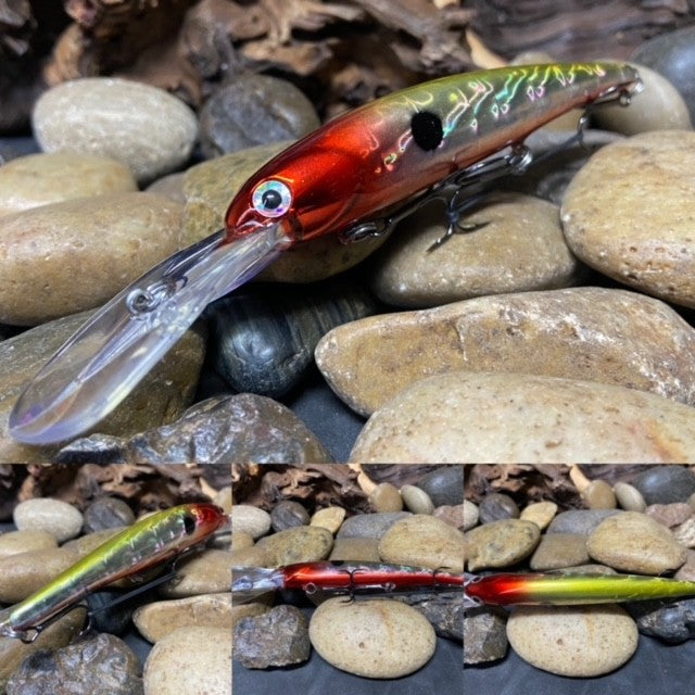 Walleye Deep Bandit Red Bellied Foil Clown (Limited Run)