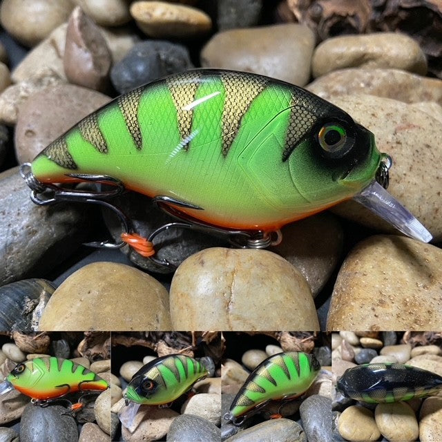 Grenade KO Green Perch Crank Bait