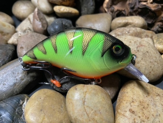 Grenade KO Green Perch Crank Bait