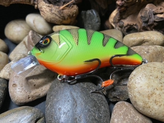 Grenade KO Green Perch Crank Bait