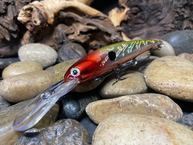 Walleye Deep Bandit Red Bellied Foil Clown (Limited Run)