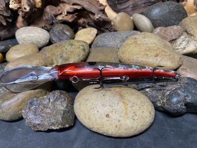Walleye Deep Bandit Red Bellied Foil Clown (Limited Run)