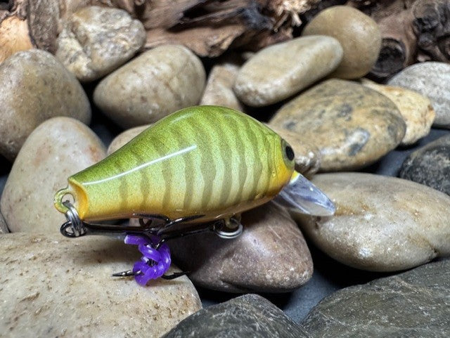 Mighty Wart Barred Green Gill Crankbait(Limited)