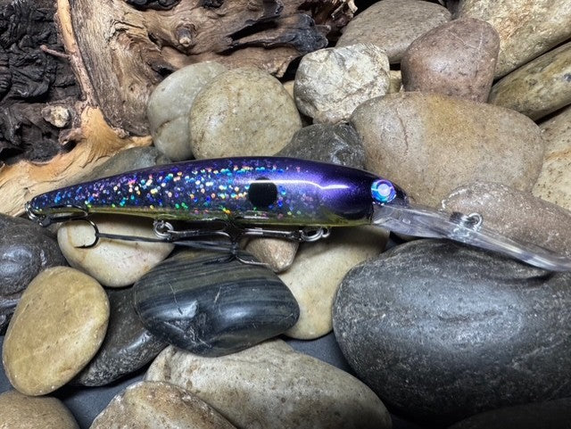 Walleye Deep Bandit Purple Eye'd Shad