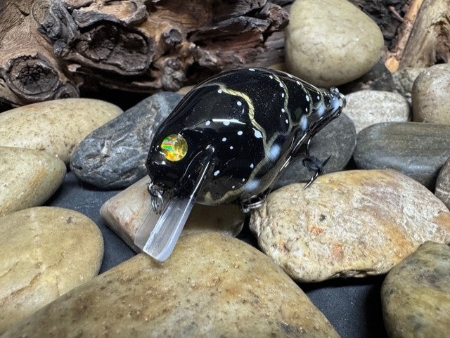 Square Bill Scrank Black Craw